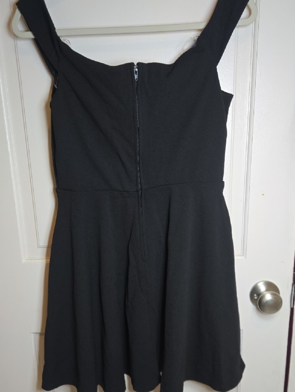 NEW Forever 21 Black Fit & Flare Mini Dress - Picture 4 of 4